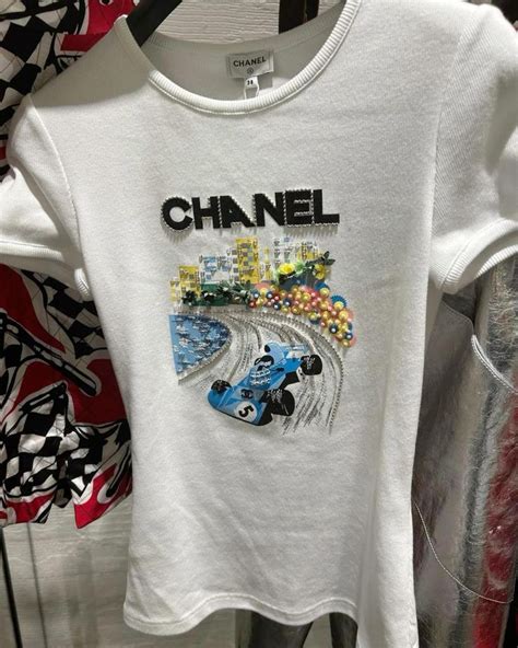 chanel f1 collection|chanel's t-shirts.